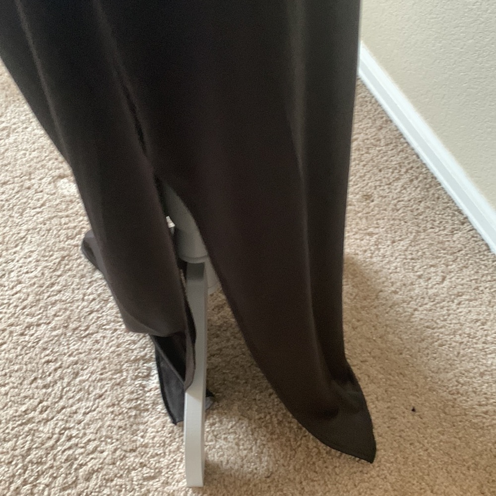 Cute and Sexy black Maxi with high slits. NWT, - Picture 7 of 12
